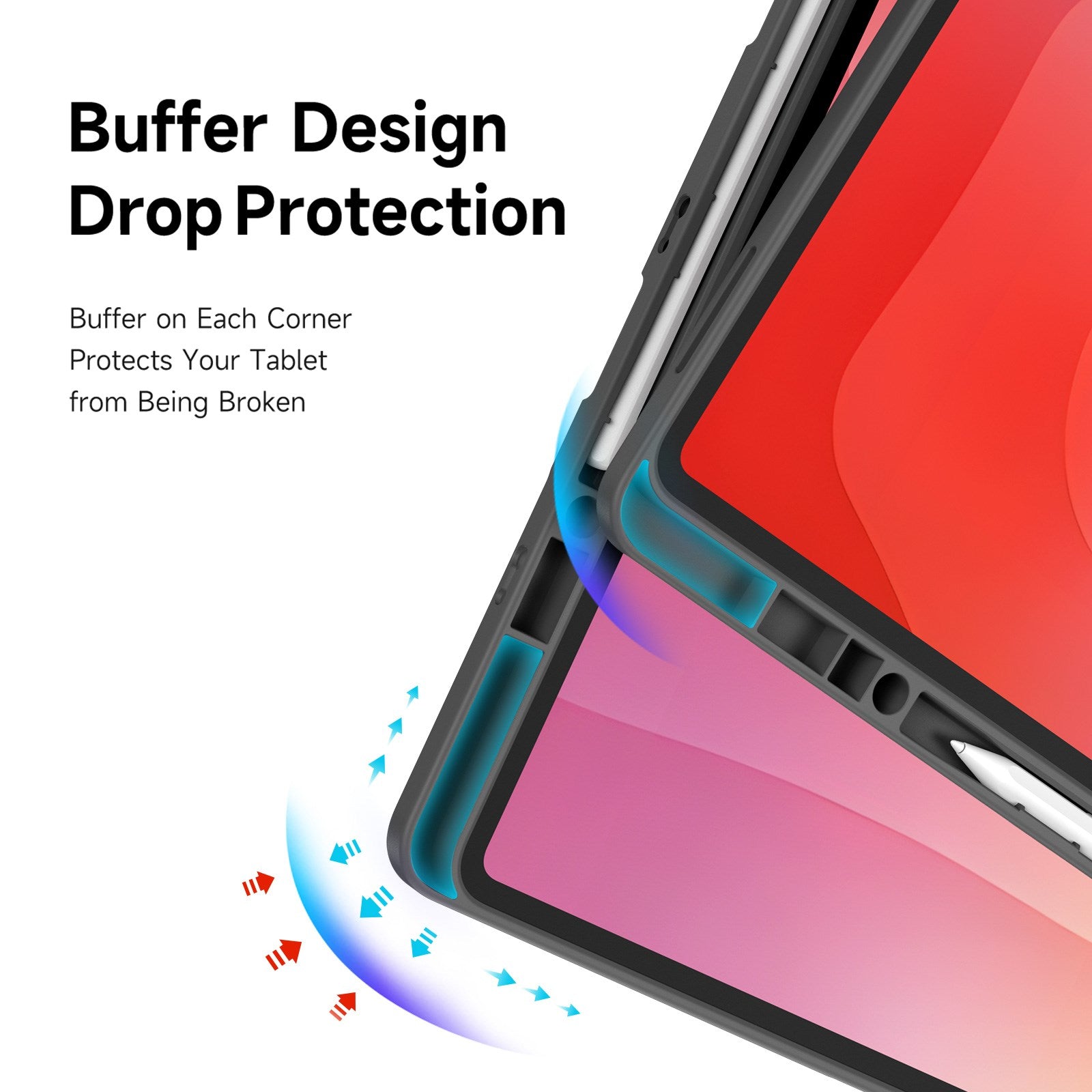 Samsung Galaxy Tab S12 Ultra / S11 Ultra DUX DUCIS Origami Hybrid Kunstlæder Flip Cover - Grå