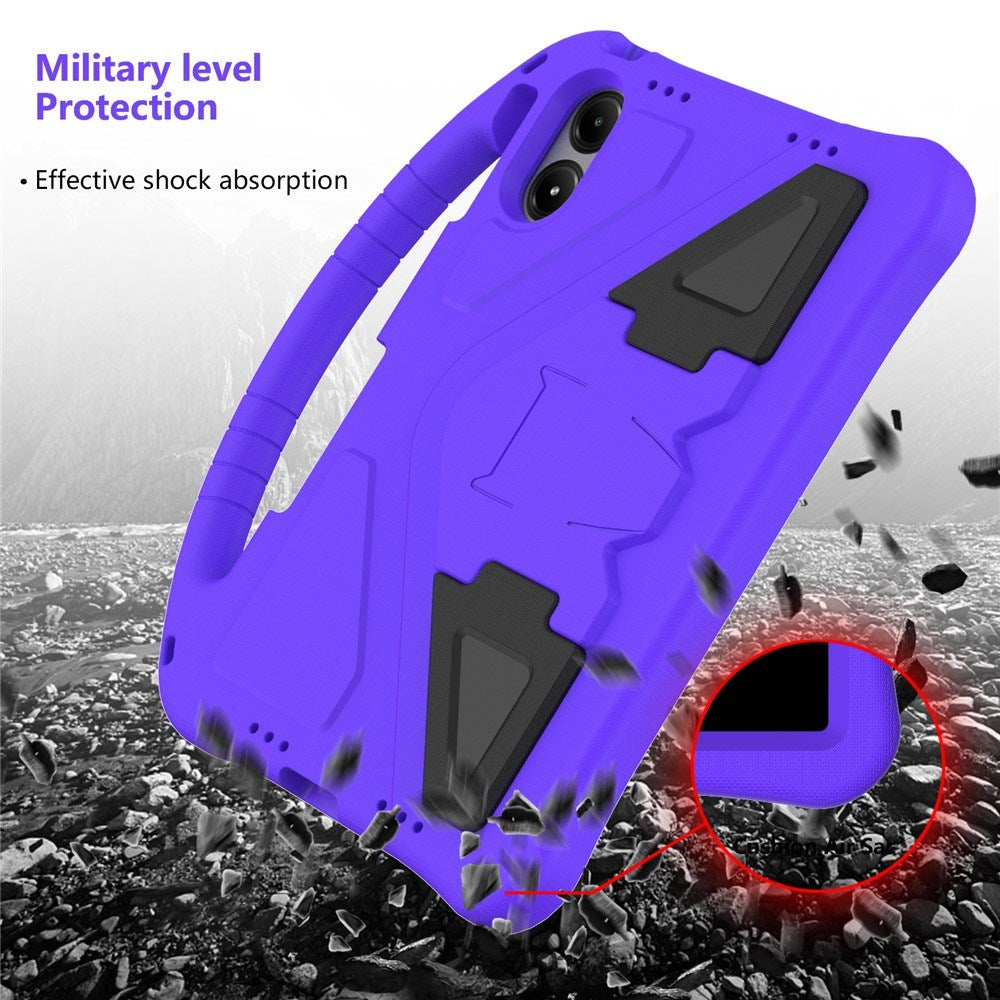 Xiaomi Redmi Pad 2 Pro EIDERWOOD Børnecover m. Kickstand - Lilla