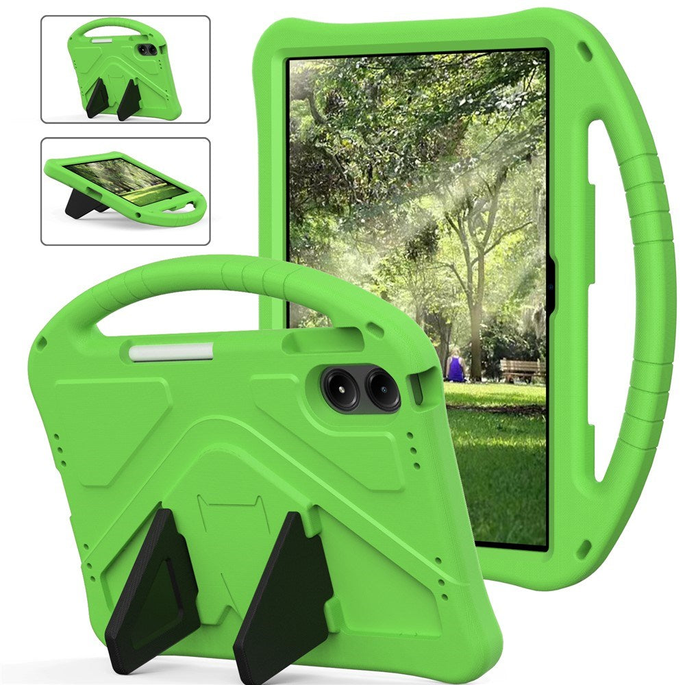 Xiaomi Redmi Pad 2 Pro EIDERWOOD Børnecover m. Kickstand - Grøn
