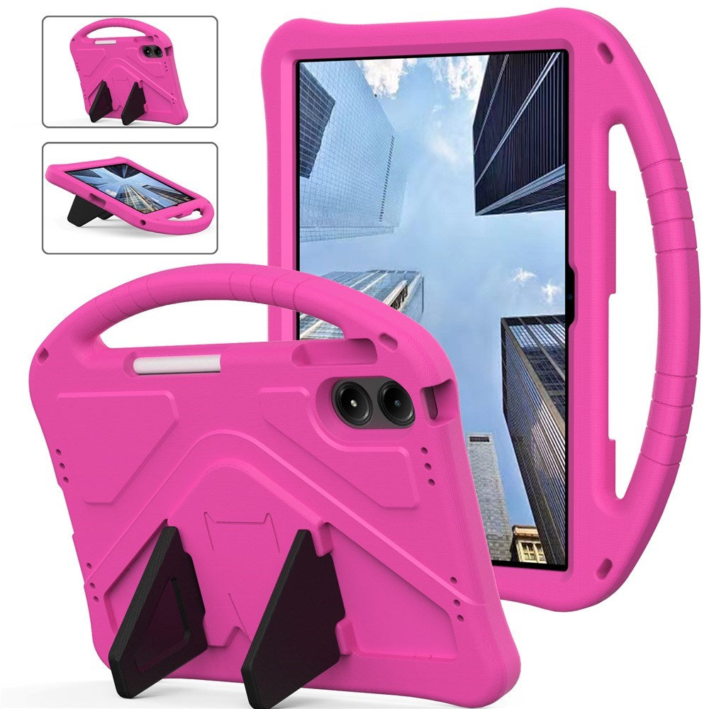 Xiaomi Redmi Pad 2 Pro EIDERWOOD Børnecover m. Kickstand - Lyserød