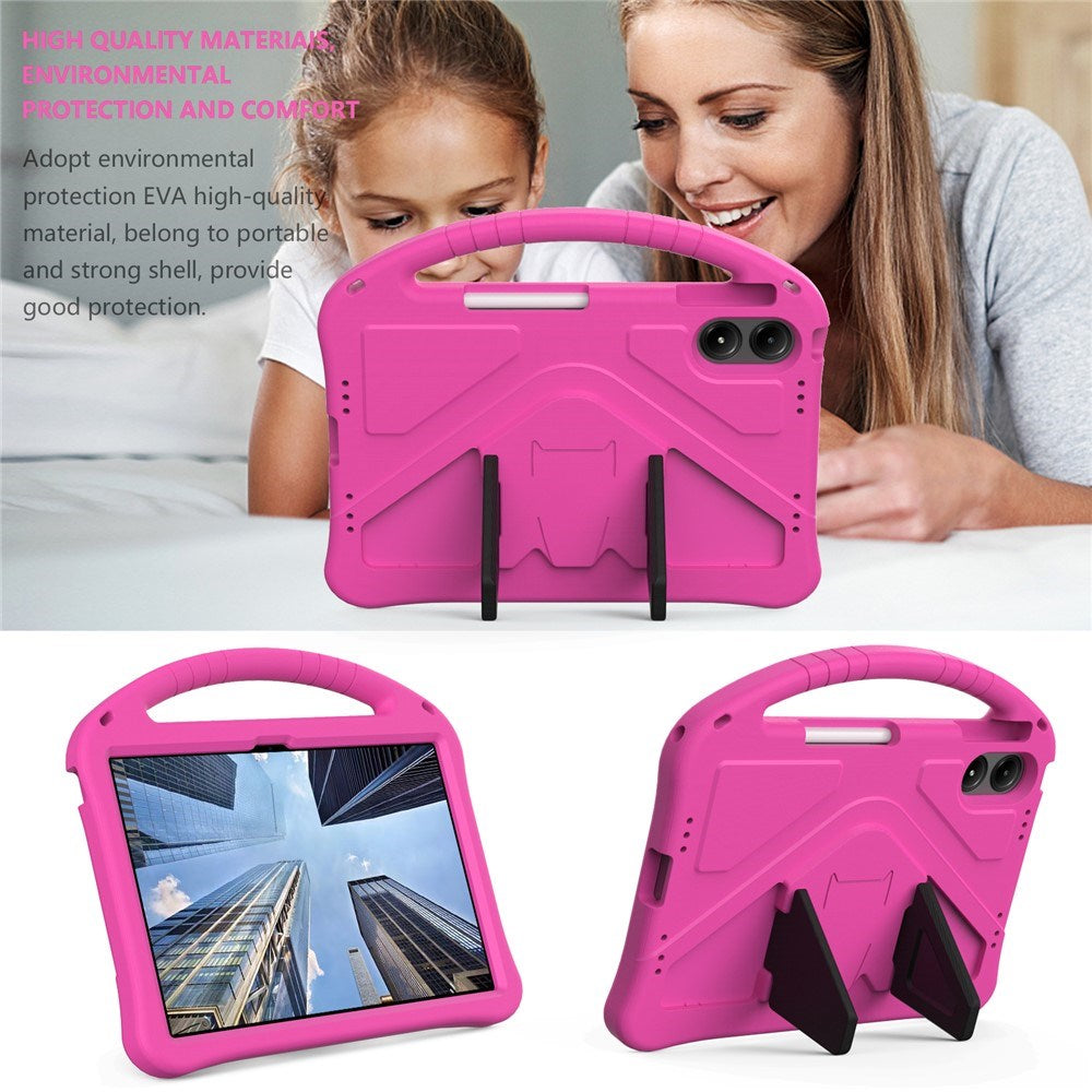 Xiaomi Redmi Pad 2 Pro EIDERWOOD Børnecover m. Kickstand - Lyserød