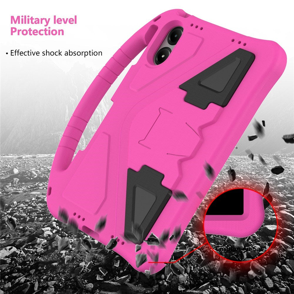 Xiaomi Redmi Pad 2 Pro EIDERWOOD Børnecover m. Kickstand - Lyserød