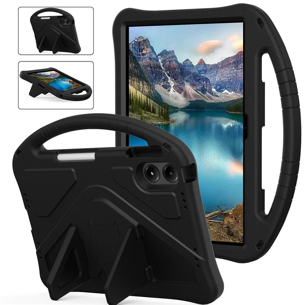 Xiaomi Redmi Pad 2 Pro EIDERWOOD Børnecover m. Kickstand - Sort