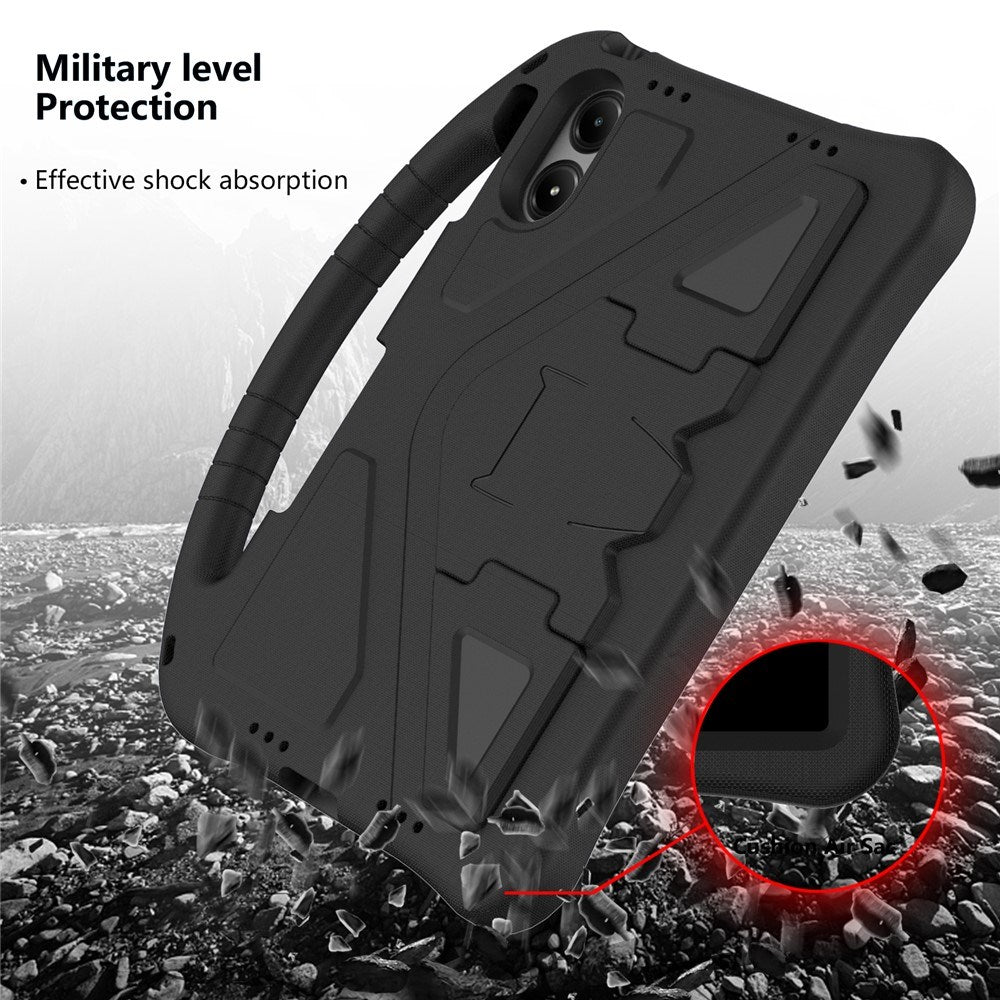 Xiaomi Redmi Pad 2 Pro EIDERWOOD Børnecover m. Kickstand - Sort