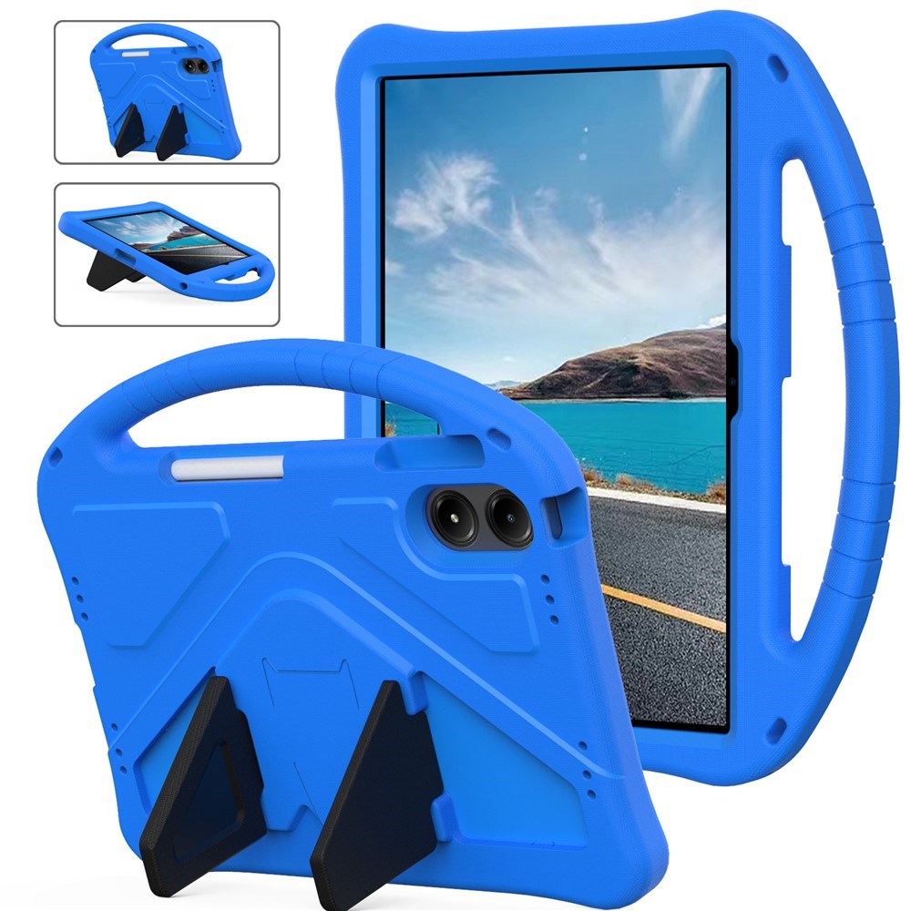 Xiaomi Redmi Pad 2 Pro EIDERWOOD Børnecover m. Kickstand - Blå