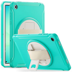 Samsung Galaxy Tab A11+ (Plus) EIDERWOOD Stødabsorberende Cover m. 360 Grader Roterbar Kickstand - Turkis