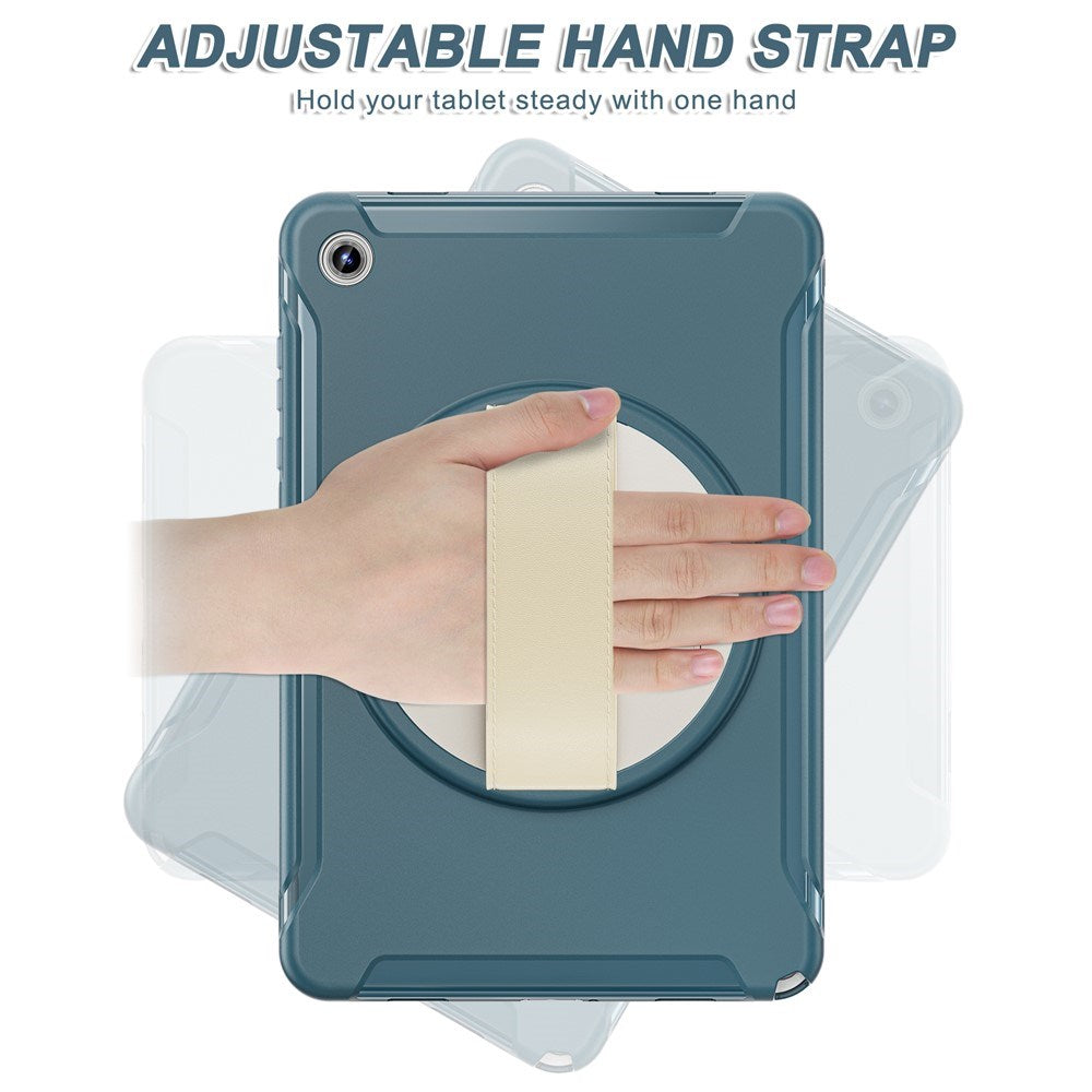 Samsung Galaxy Tab A11+ (Plus) EIDERWOOD Stødabsorberende Cover m. 360 Grader Roterbar Kickstand - Grøn