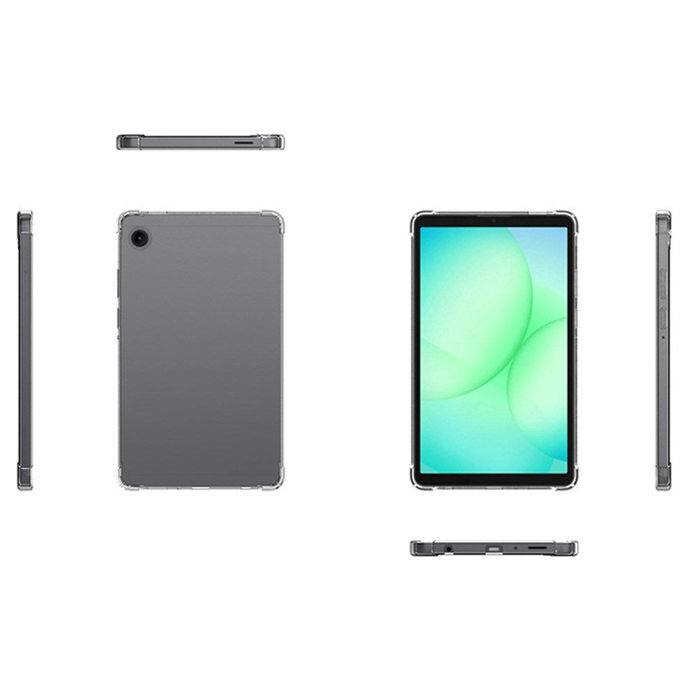 Samsung Galaxy Tab A11+ (Plus) EIDERWOOD Fleksibelt Plast Cover - Gennemsigtig