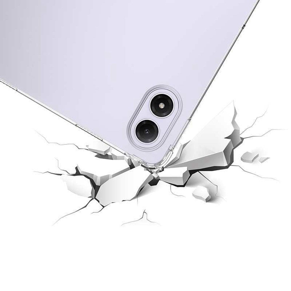 Xiaomi Redmi Pad 2 Pro EIDERWOOD Fleksibelt Plast Cover m. Forstærkede Hjørner - Gennemsigtig