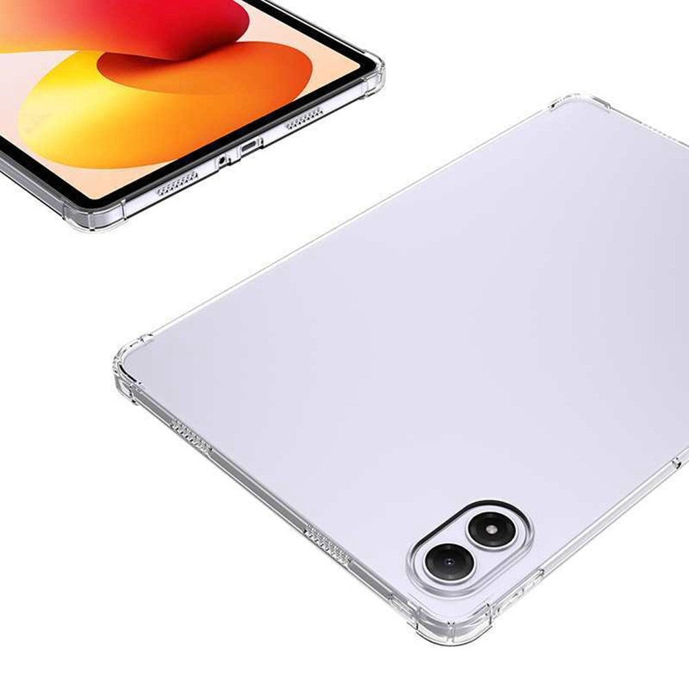 Xiaomi Redmi Pad 2 Pro EIDERWOOD Fleksibelt Plast Cover m. Forstærkede Hjørner - Gennemsigtig