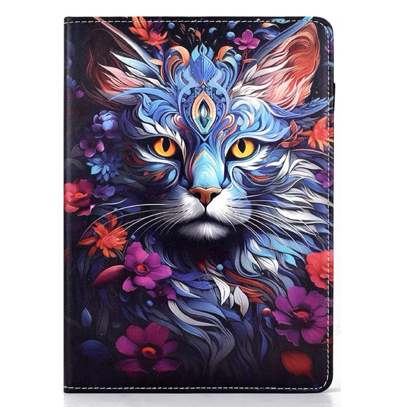 Lenovo Idea Tab Pro / Tab P12 Pro EIDERWOOD Farverigt Flipcover m. Motiv - Kat