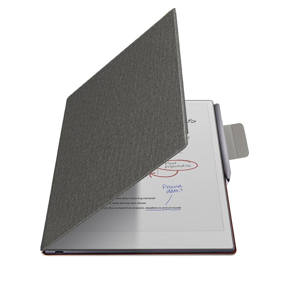 EIDERWOOD ReMarkable Paper Pro Move Magnetisk Kunstlæder Flip Cover - Grå