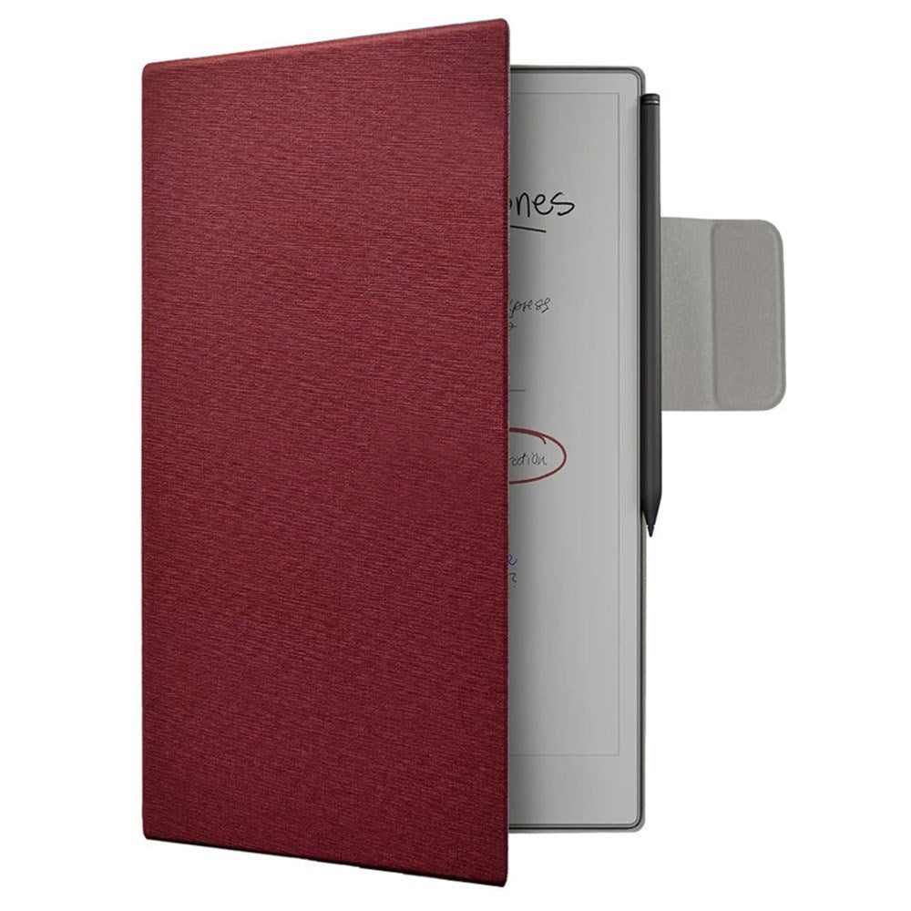 EIDERWOOD ReMarkable Paper Pro Move Magnetisk Kunstlæder Flip Cover - Rød