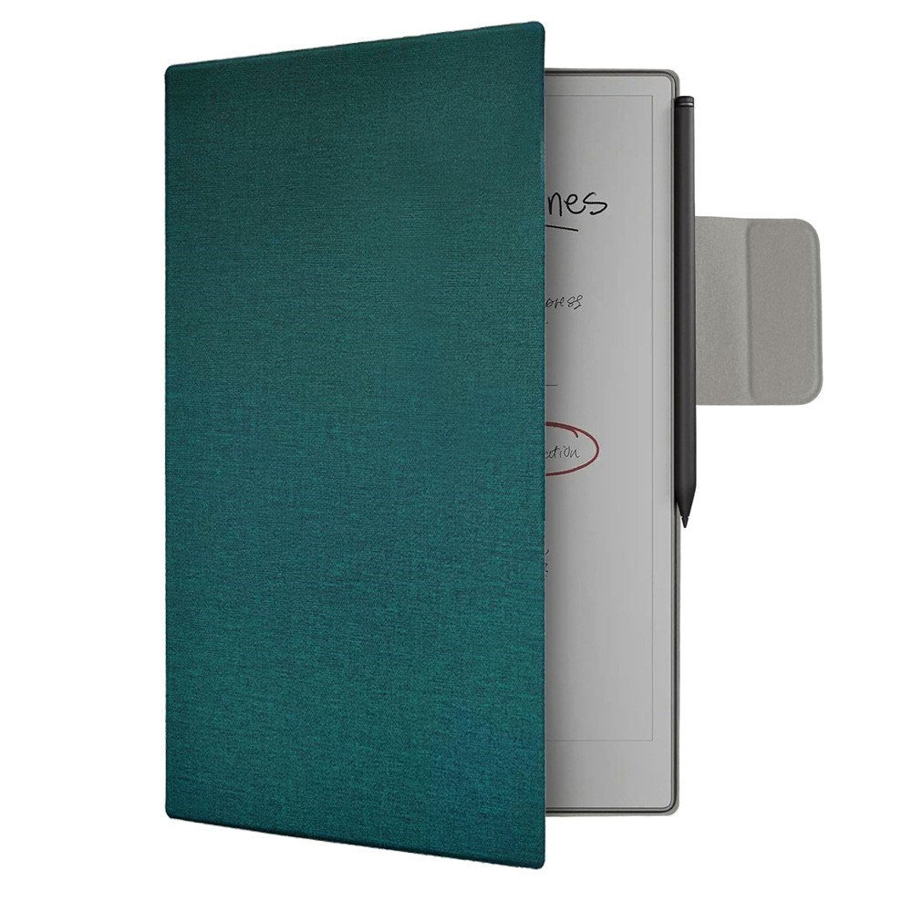 EIDERWOOD ReMarkable Paper Pro Move Magnetisk Kunstlæder Flip Cover - Grøn