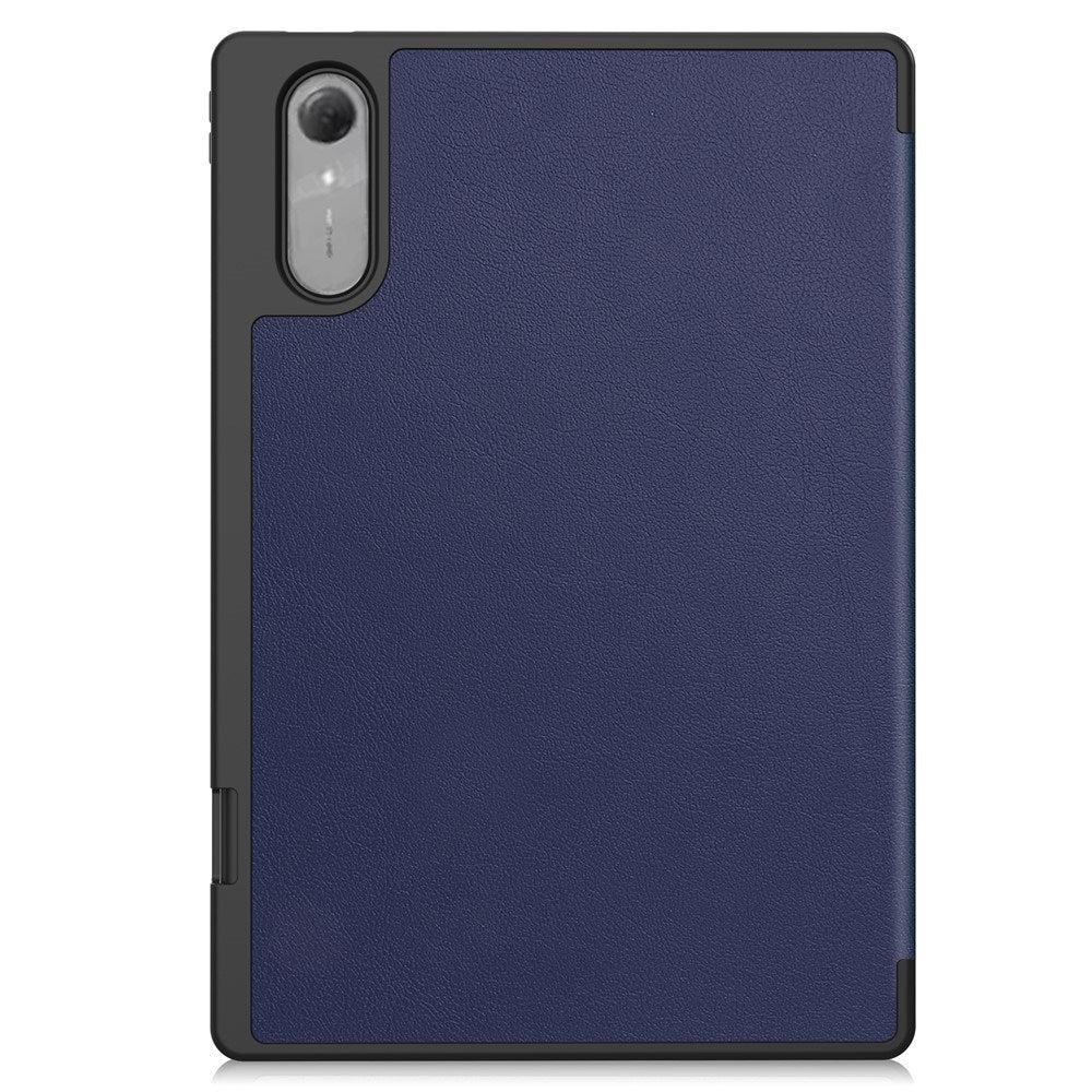 Lenovo Idea Tab Pro (2. Gen.) 13" EIDERWOOD Kunstlæder Flip Cover m. Ståfunktion & Pencil Holder - Blå
