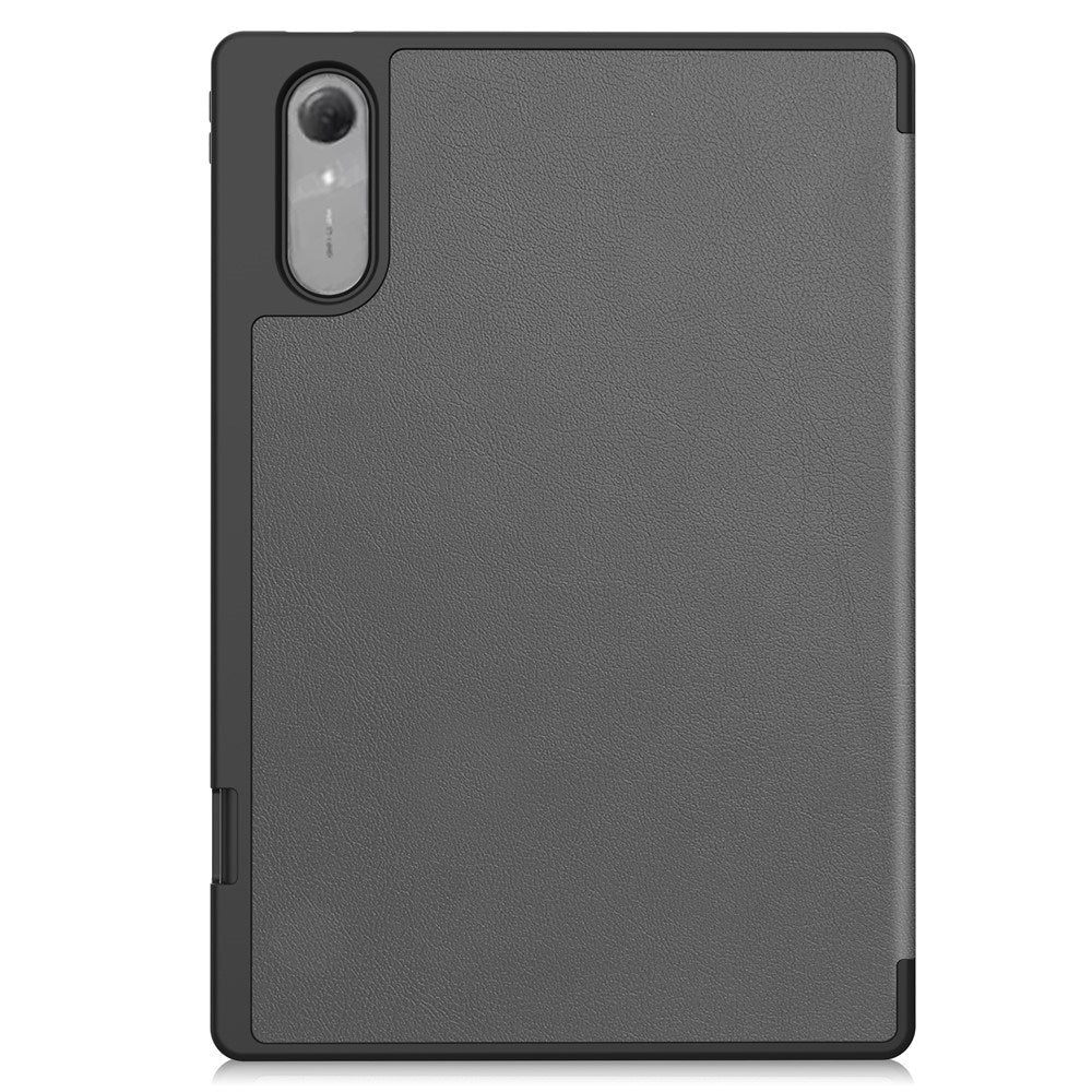 Lenovo Idea Tab Pro (2. Gen.) 13" EIDERWOOD Kunstlæder Flip Cover m. Ståfunktion & Pencil Holder - Grå