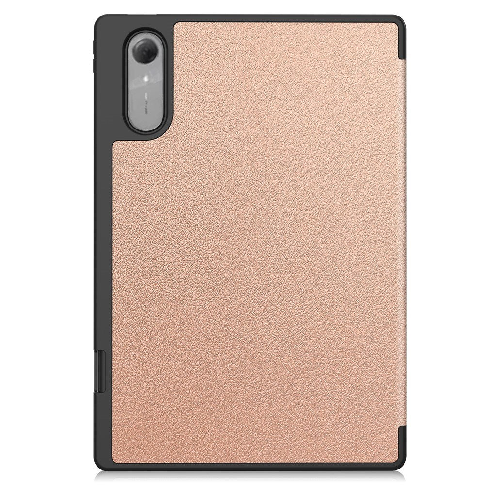 Lenovo Idea Tab Pro (2. Gen.) 13" EIDERWOOD Kunstlæder Flip Cover m. Ståfunktion & Pencil Holder - Rose Gold