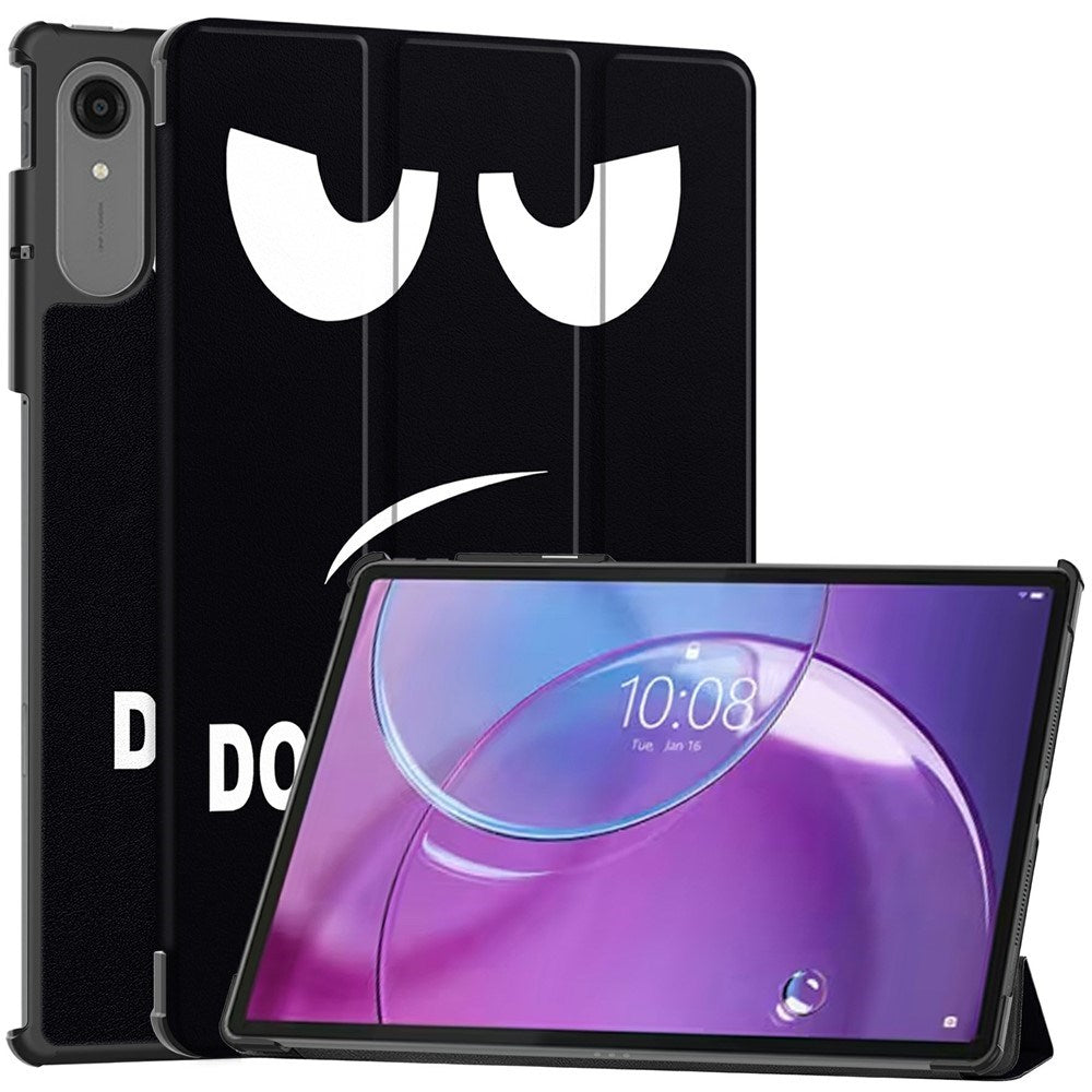 Lenovo Idea Tab Pro Gen2 13" EIDERWOOD Kunstlæder Flipcover med Ståfunktion - "Don't Touch Me"