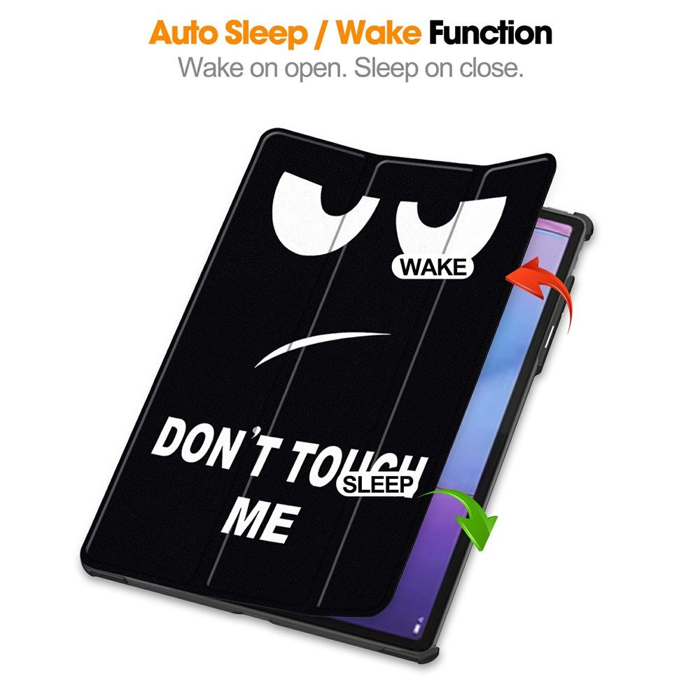Lenovo Idea Tab Pro Gen2 13" EIDERWOOD Kunstlæder Flipcover med Ståfunktion - "Don't Touch Me"
