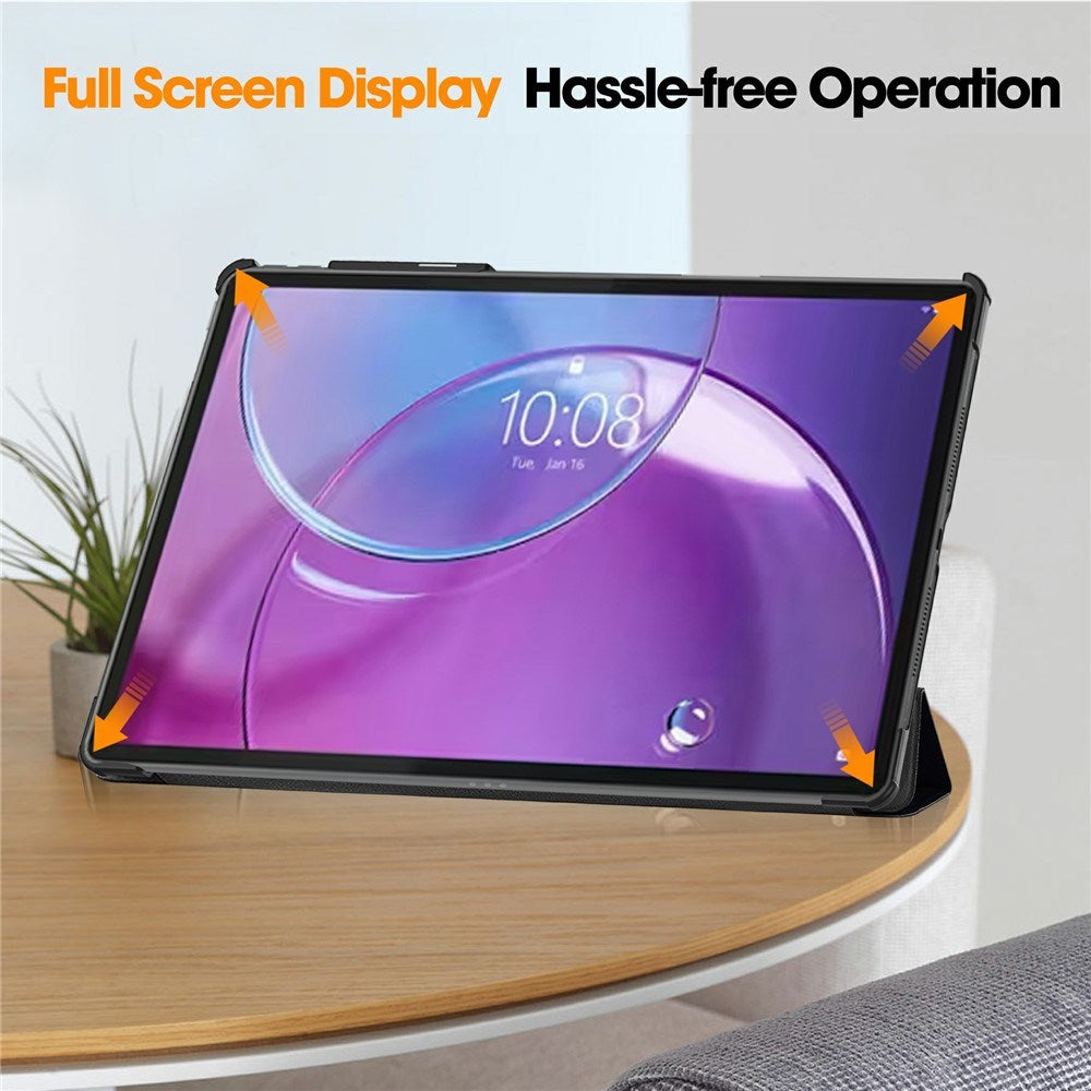 Lenovo Idea Tab Pro Gen2 13" EIDERWOOD Kunstlæder Flipcover med Ståfunktion - "Don't Touch Me"
