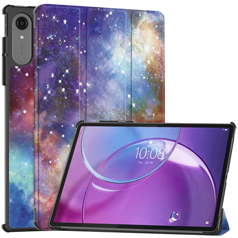 Lenovo Idea Tab Pro Gen2 13" EIDERWOOD Kunstlæder Flipcover med Ståfunktion - Galakse