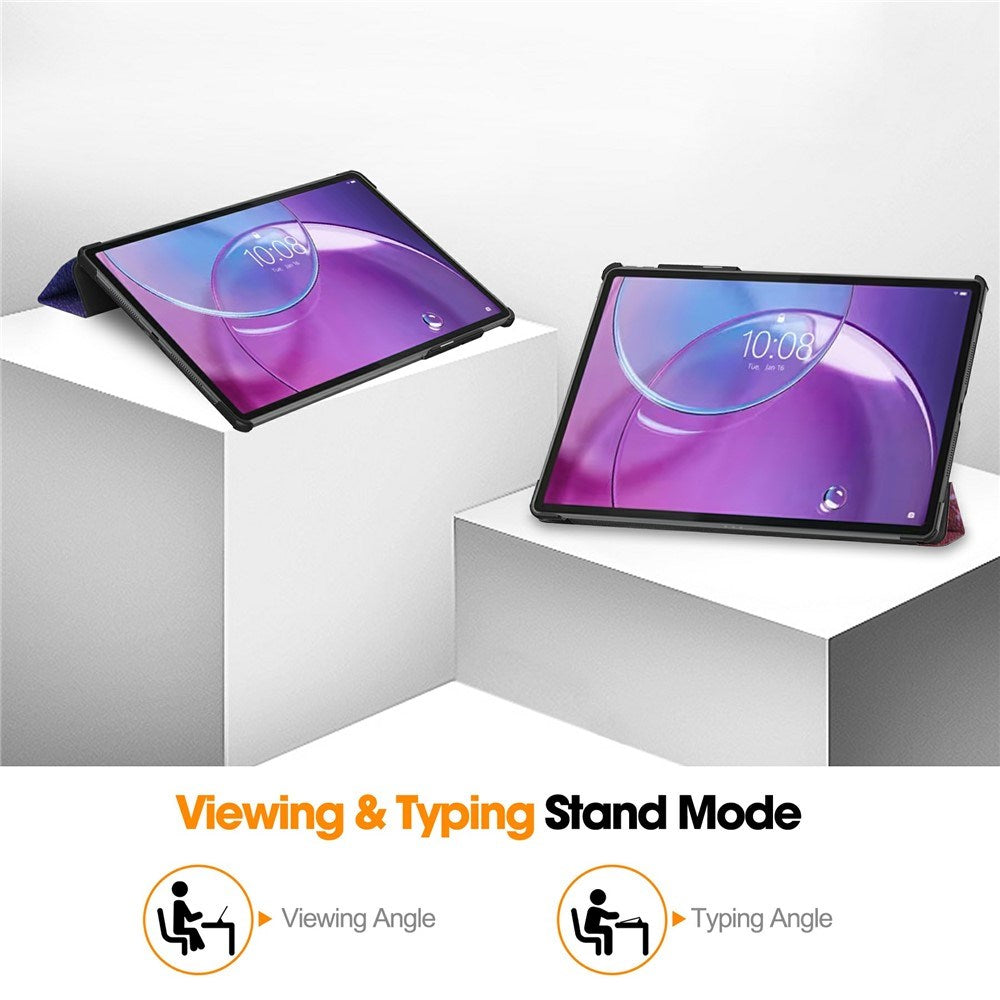 Lenovo Idea Tab Pro Gen2 13" EIDERWOOD Kunstlæder Flipcover med Ståfunktion - Galakse