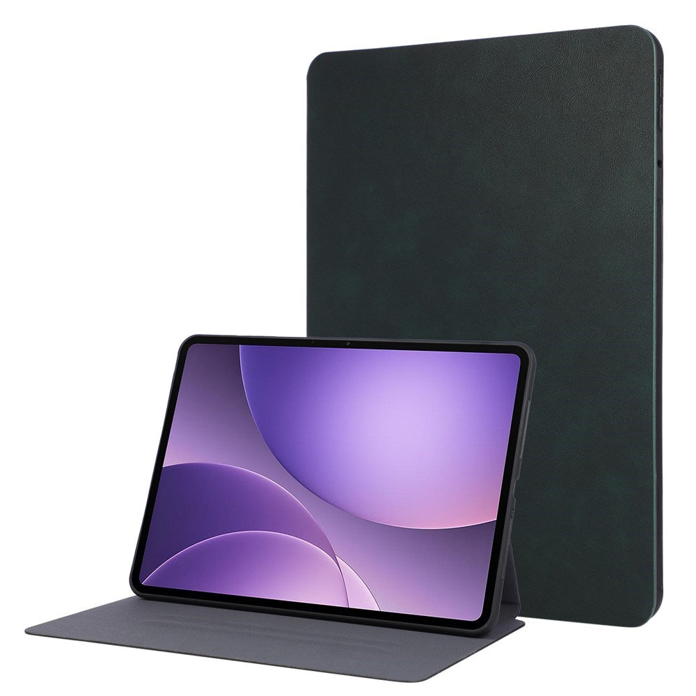 OPPO Pad 5 EIDERWOOD Kunstlæder Flip Cover m. Ståfunktion - Grøn