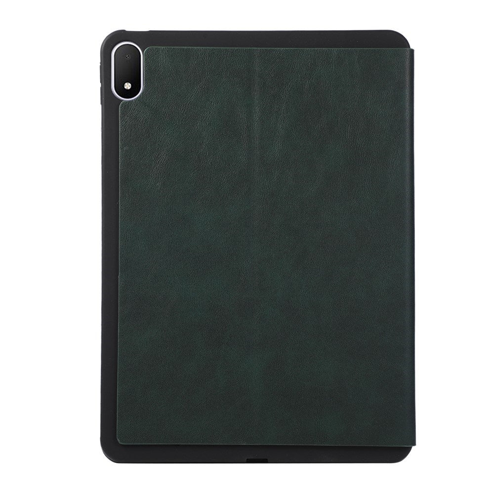 OPPO Pad 5 EIDERWOOD Kunstlæder Flip Cover m. Ståfunktion - Grøn