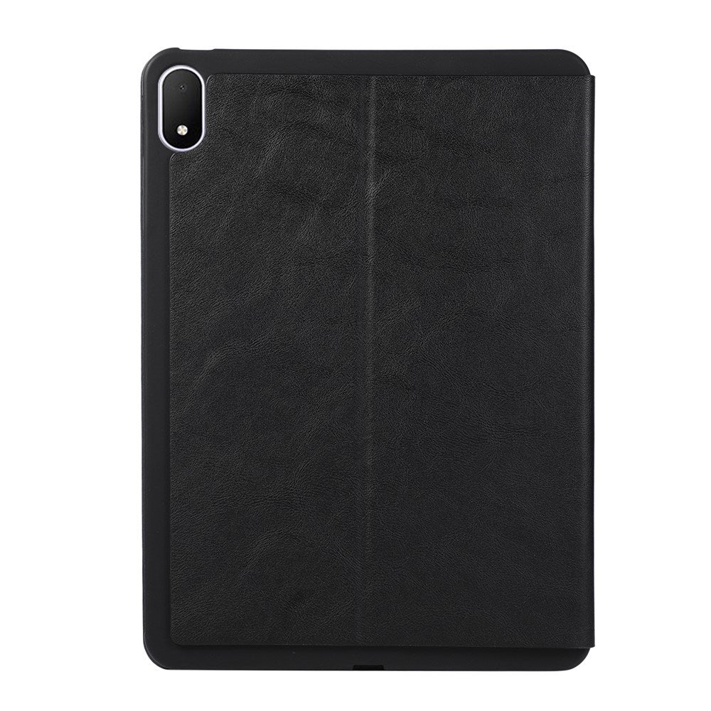 OPPO Pad 5 EIDERWOOD Kunstlæder Flip Cover m. Ståfunktion - Sort