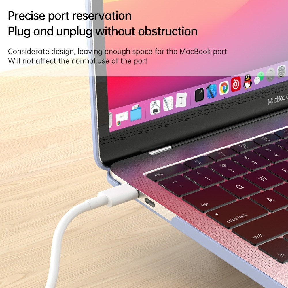 EIDERWOOD MacBook Neo 13 A18 Pro (2026) Cover m. Ståfunktion - Lavendel