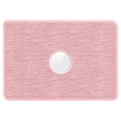 MacBook Neo 13 A18 Pro (2026) EIDERWOOD Cover m. Udskæring til Logo & Ståfunktion - Lyserød