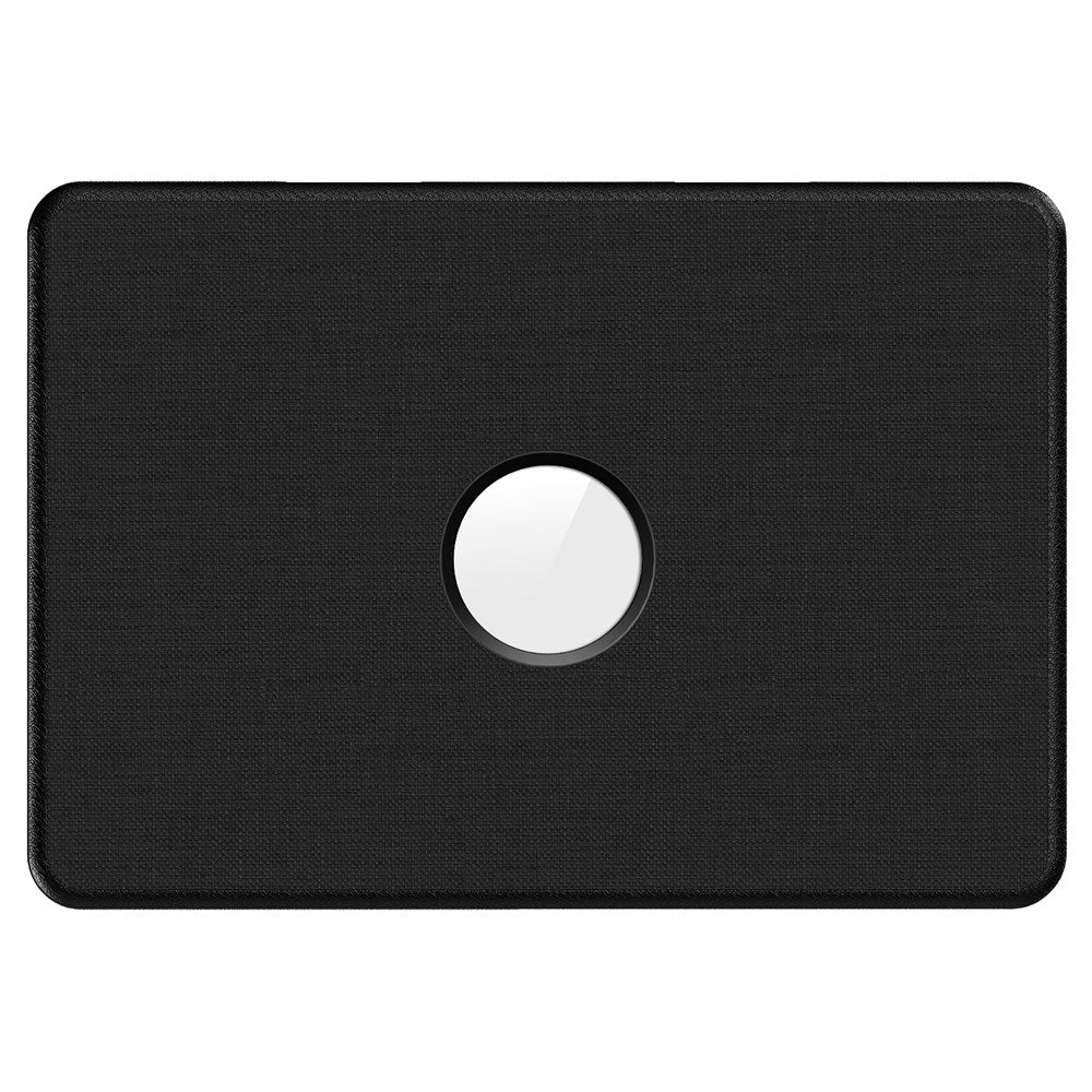 MacBook Neo 13 A18 Pro (2026) EIDERWOOD Cover m. Udskæring til Logo & Ståfunktion - Sort