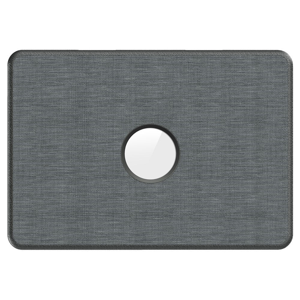 MacBook Neo 13 A18 Pro (2026) EIDERWOOD Cover m. Udskæring til Logo & Ståfunktion - Grå