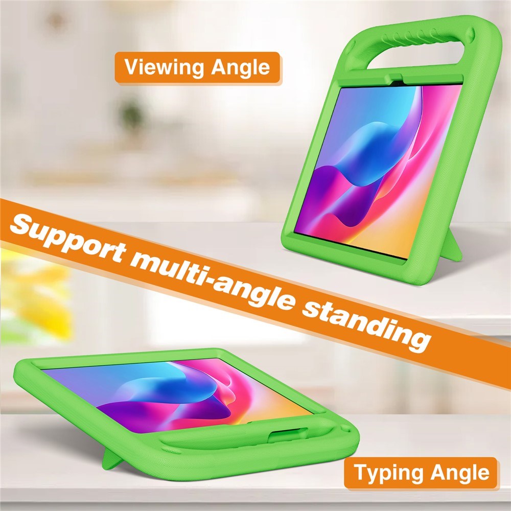 TCL Tab 10L Gen 4 EIDERWOOD Børne Cover m. Håndtag & Stander - Grøn
