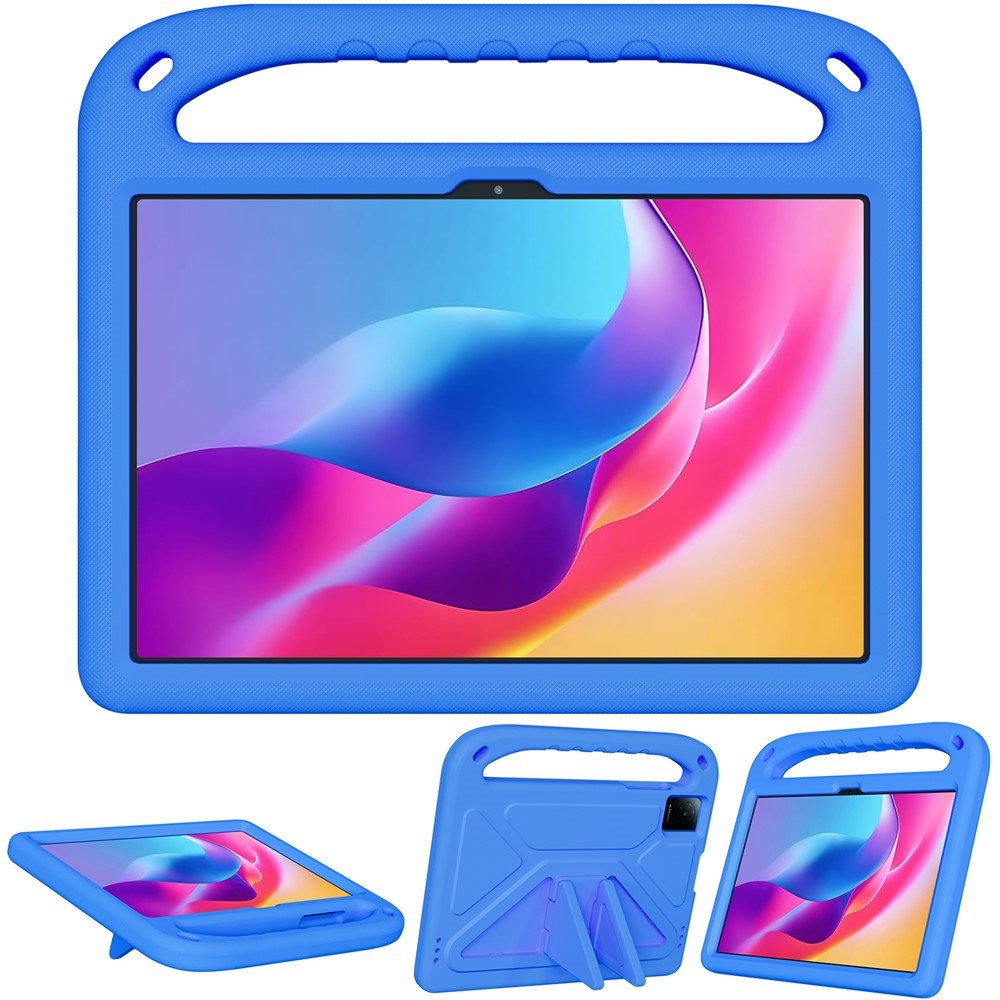 TCL Tab 10L Gen 4 EIDERWOOD Børne Cover m. Håndtag & Stander - Blå