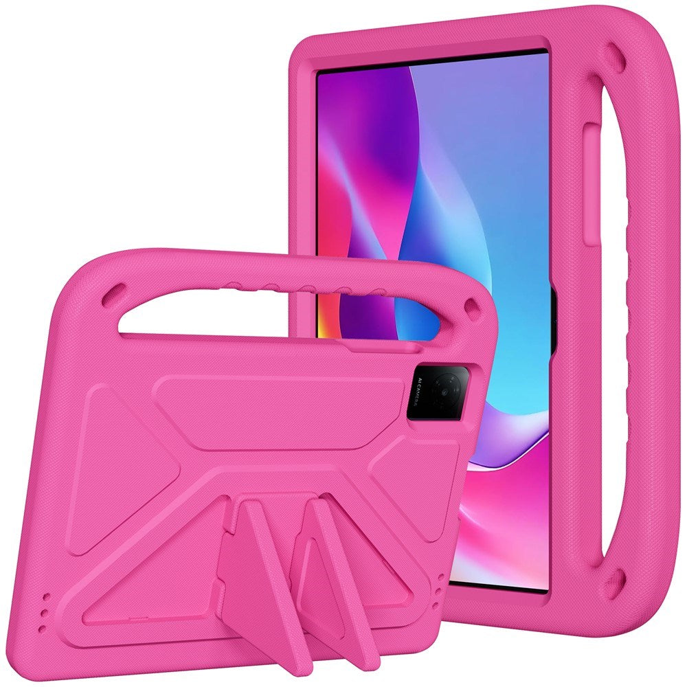 TCL Tab 10L Gen 4 EIDERWOOD Børne Cover m. Håndtag & Stander - Lyserød