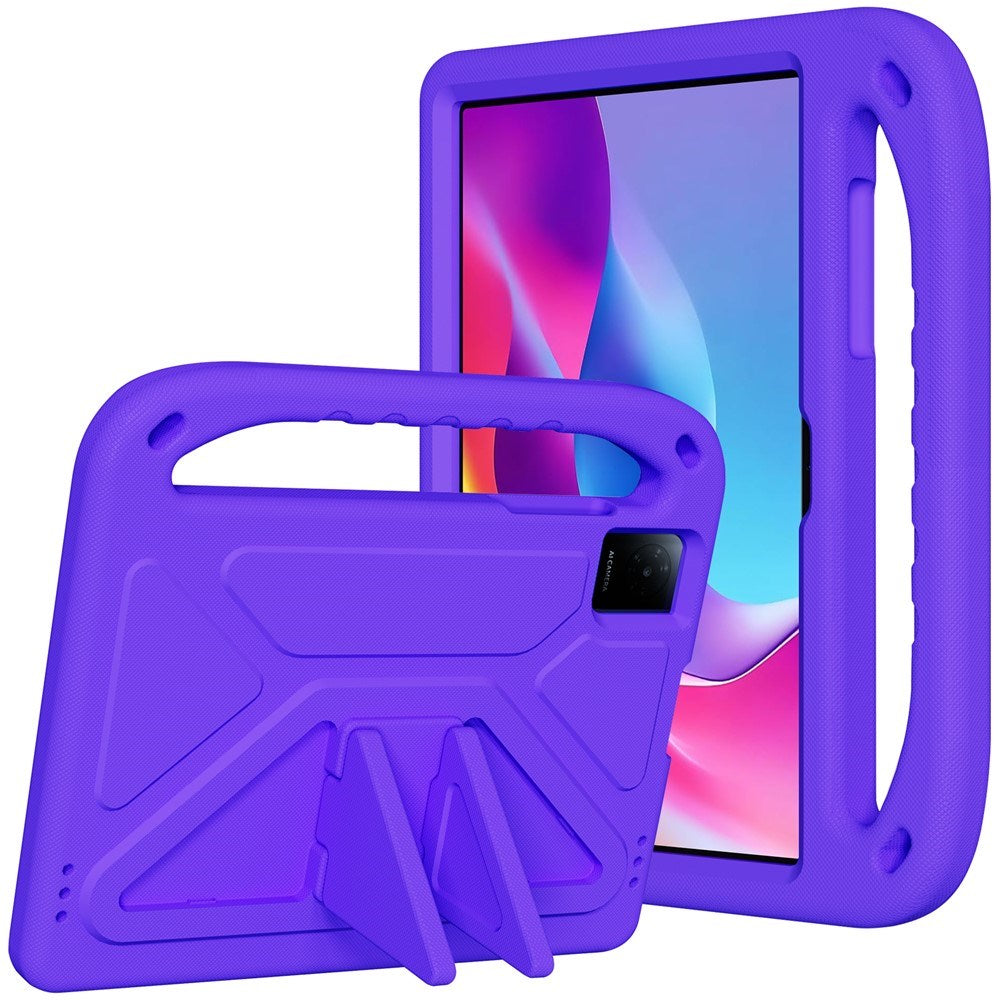 TCL Tab 10L Gen 4 EIDERWOOD Børne Cover m. Håndtag & Stander - Lilla