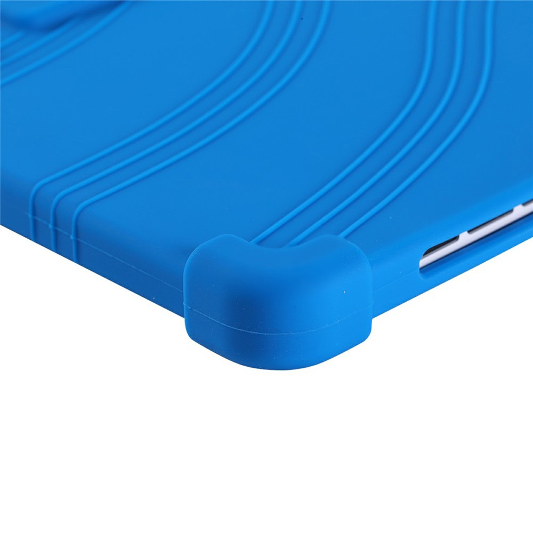 Lenovo Yoga Tab Plus Gen 2 13" EIDERWOOD Robust Silikone Cover m. Justerbar Kickstand & Stødabsorberende Hjørner - Blå