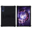 Lenovo Yoga Tab Plus Gen 2 13" EIDERWOOD Robust Silikone Cover m. Justerbar Kickstand & Stødabsorberende Hjørner - Sort