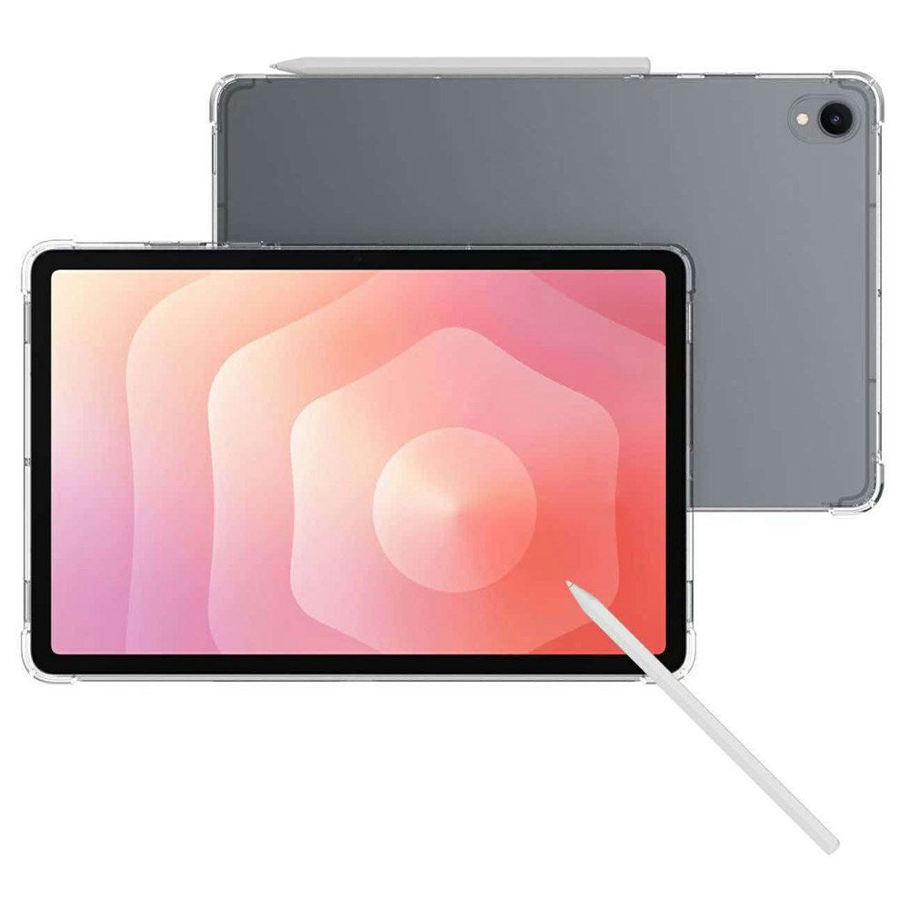 Samsung Galaxy Tab S12+ (Plus) EIDERWOOD Stødabsorberende Plastik Cover - Gennemsigtig