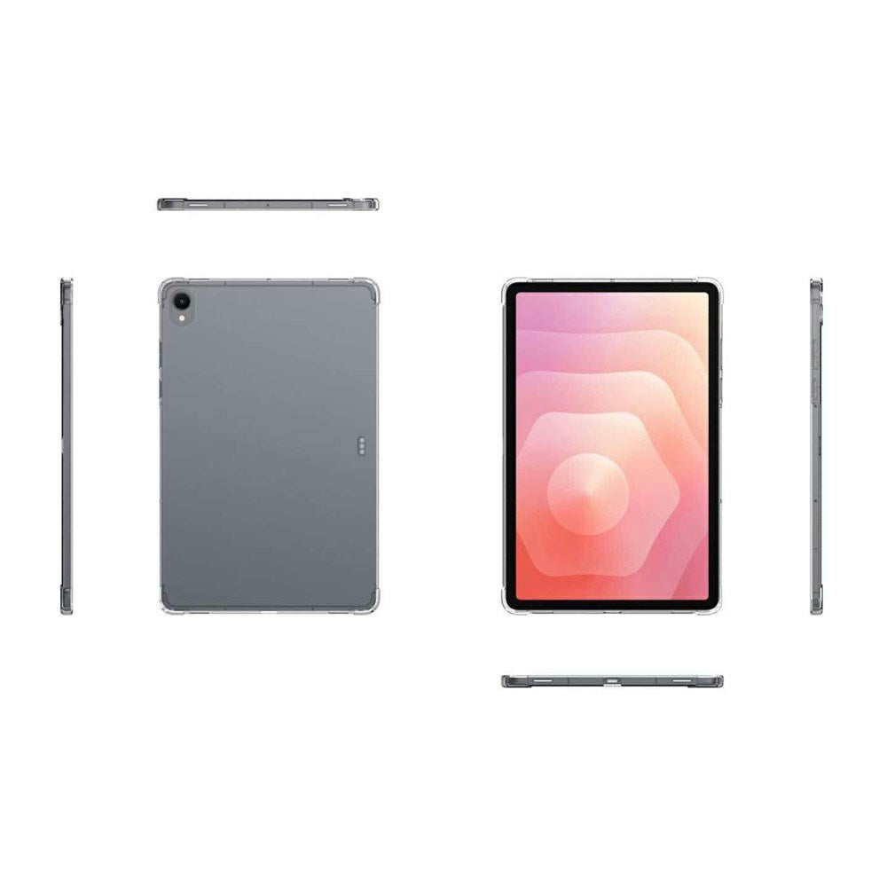 Samsung Galaxy Tab S12+ (Plus) EIDERWOOD Stødabsorberende Plastik Cover - Gennemsigtig