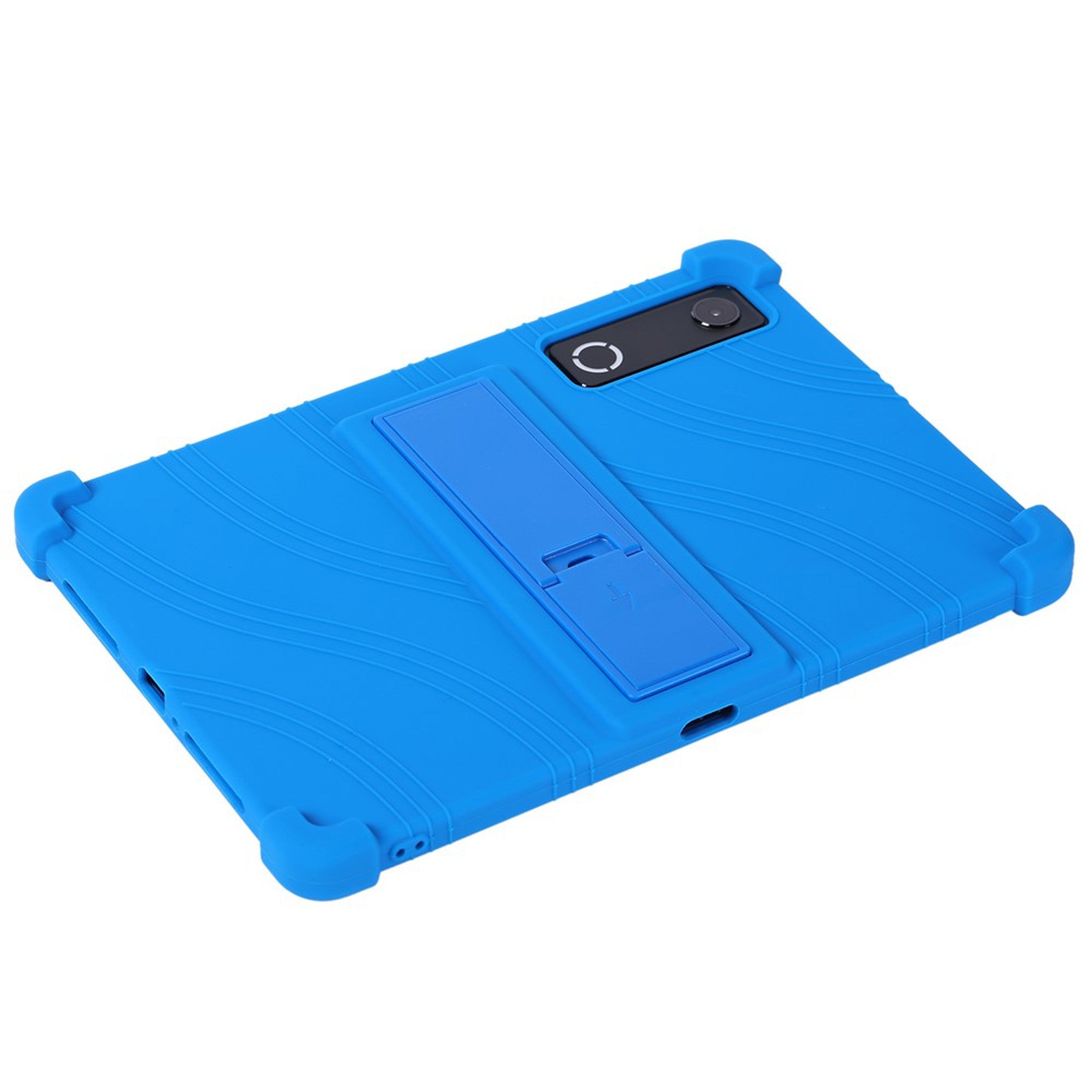 Lenovo Yoga Tab Gen 2 11.1" EIDERWOOD Robust Silikone Cover m. Justerbar Kickstand & Stødabsorberende Hjørner - Blå