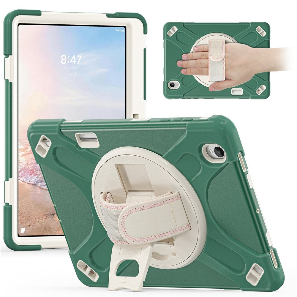 Samsung Galaxy Tab S12+ (Plus) EIDERWOOD Hybrid Håndværker Cover m. Kickstand - Grøn