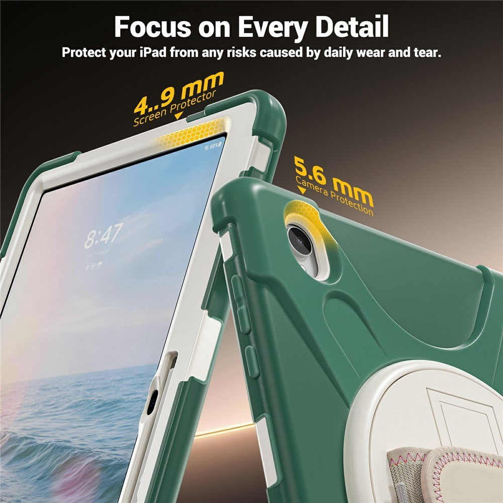 Samsung Galaxy Tab S12+ (Plus) EIDERWOOD Hybrid Håndværker Cover m. Kickstand - Grøn
