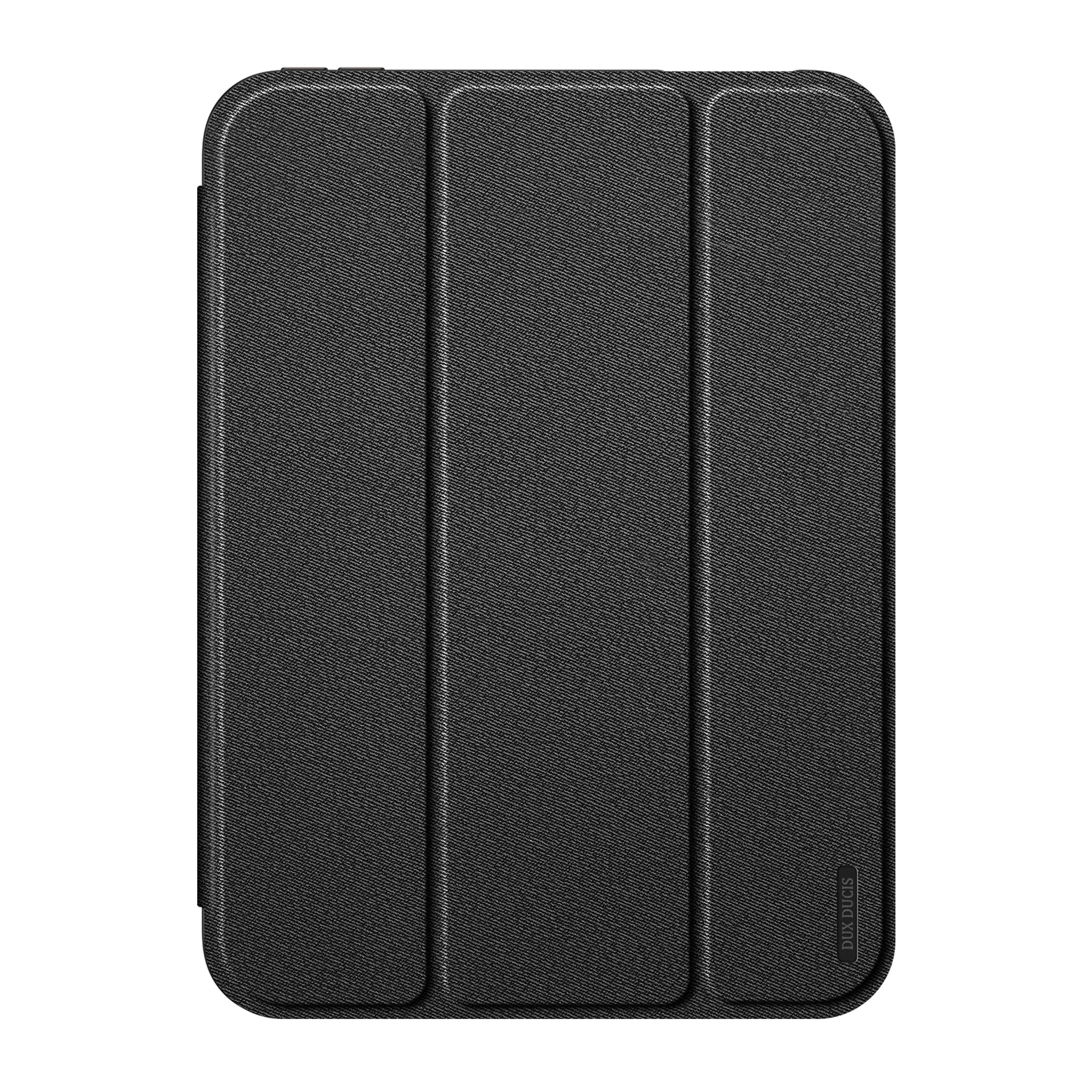 iPad Mini (2026) 8. Gen. DUX DUCIS DOMO Tri-Fold Kunstlæder Flip Cover - Sort