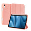 iPad Mini (2026) 8. Gen. DUX DUCIS DOMO Tri-Fold Kunstlæder Flip Cover - Lyserød