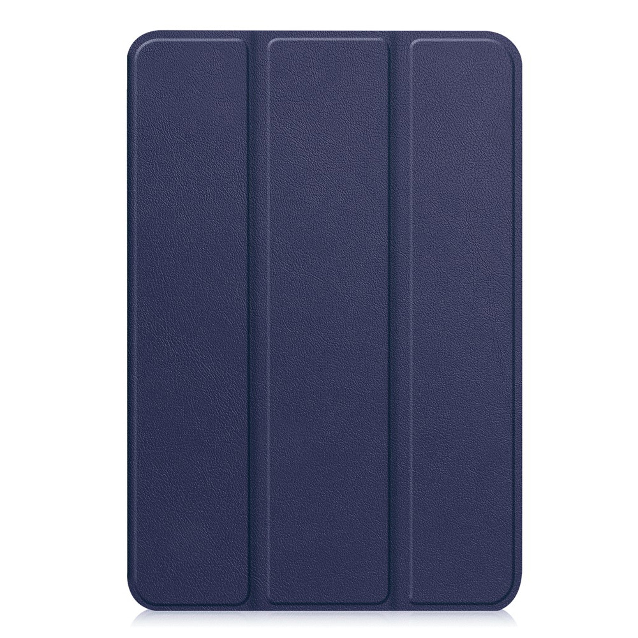 iPad Mini (2026) 8. Gen. EIDERWOOD Kunstlæder Tri-Fold Flip Cover m. Ståfunktion - Blå