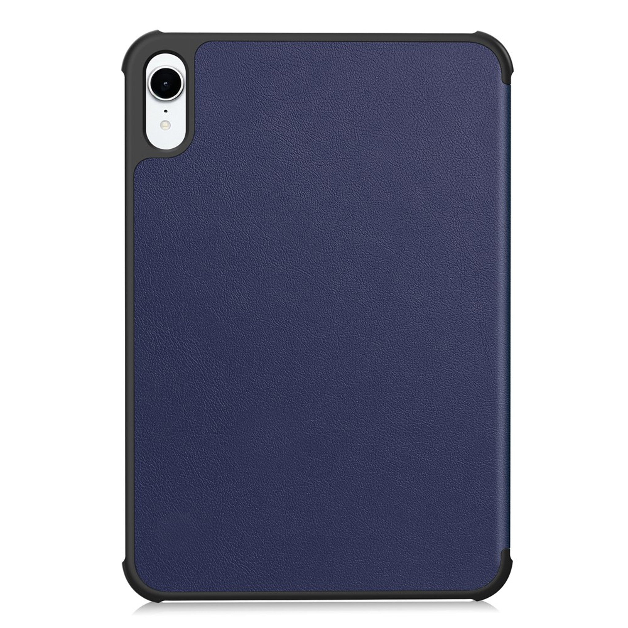 iPad Mini (2026) 8. Gen. EIDERWOOD Kunstlæder Tri-Fold Flip Cover m. Ståfunktion - Blå