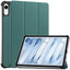 iPad Mini (2026) 8. Gen. EIDERWOOD Kunstlæder Tri-Fold Flip Cover m. Ståfunktion - Grøn