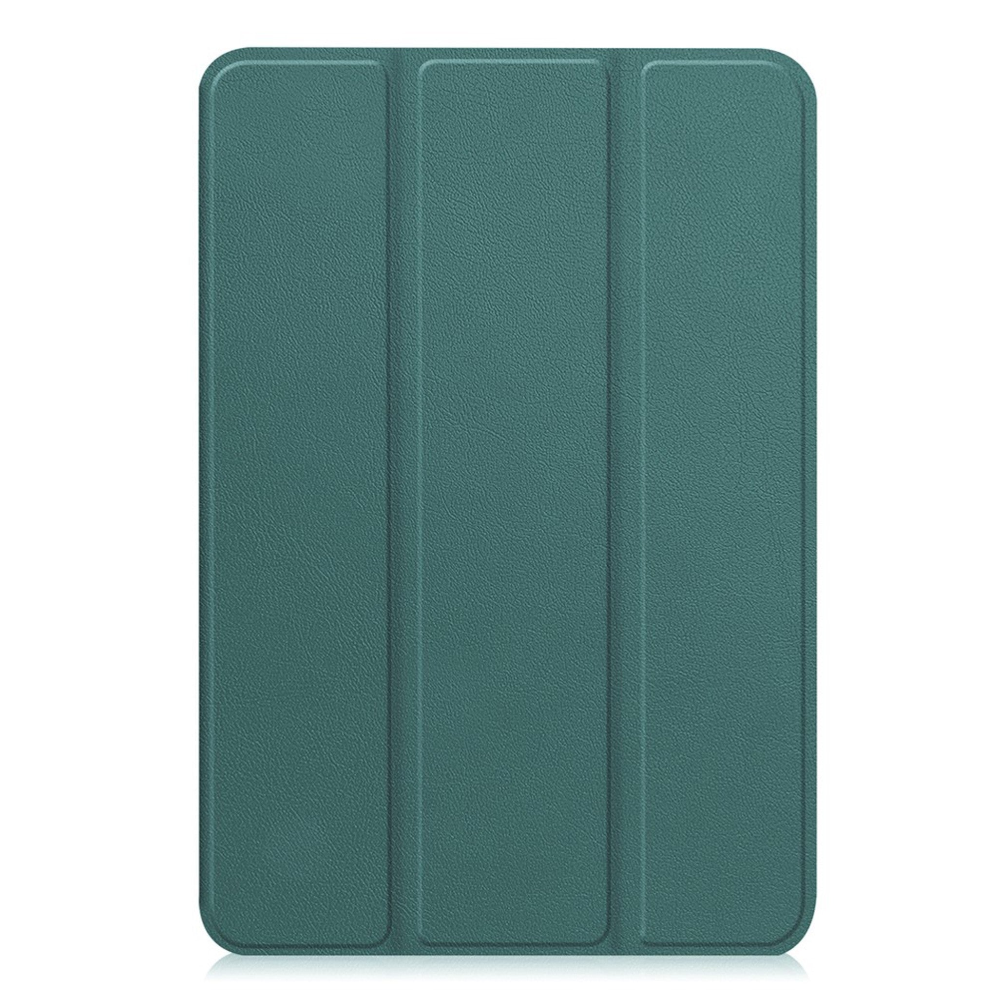 iPad Mini (2026) 8. Gen. EIDERWOOD Kunstlæder Tri-Fold Flip Cover m. Ståfunktion - Grøn